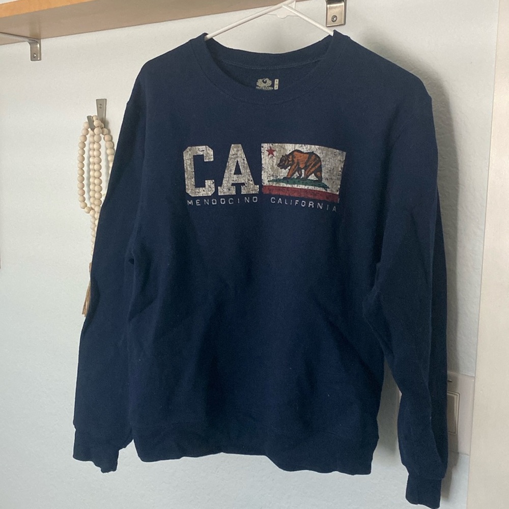Mendocino California Bear Flag Hoodie